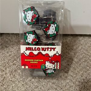 Hello Kitty Red and Black Curtain Hooks